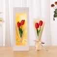 thumbnail image 5 of IPEWLEX Luminous Soap Flower Bouquet - Mother's Day Gift for Teachers & Elders, Handheld LED Rose Artificial Maple (Preserved), 5 of 6