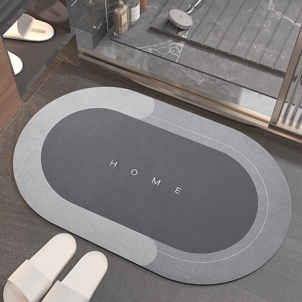 Alfombra de baño de piel de Napa, Alfombra súper absorbente, Alfombrillas antideslizantes Para baño, Alfombras fáciles de limpiar, Alfombras Para felpudo, Alfombras Para área de cocina Tan Jianjun unisex