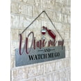 thumbnail image 3 of Wine Bar Wall Door Sign For Home Kitchen Business / Wine Me Up And Watch Me Go / Indoor Outdoor Entertainment Room Pub Hanging Decor 19" x 10", 3 of 7