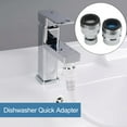 thumbnail image 4 of 2 Pcs Dishwasher Faucet Adapter Dishwasher Snap Adapter Connection, 4 of 10