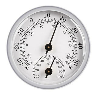 Vicks Health Check Hygrometer Humidity Monitor, 0.25 lb, White, V70