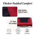 thumbnail image 3 of Sophia&William Outdoor Oversized Padded Zero Gravity Chairs Set of 2 - Red, 3 of 7