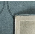 thumbnail image 3 of Safavieh Impressions Cedric Trellis Wool Area Rug, Gray, 6' x 6' Square, 3 of 7