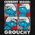 thumbnail image 2 of The Smurfs Current Mood Grouchy Toddler Boy Girl T Shirt Infant Toddler Brisco Brands 6M, 2 of 5