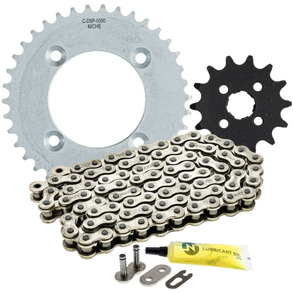 Niche Sprocket Chain Set for Honda CRF110F 14/38 Tooth 420 Front Rear Kit MK1013077