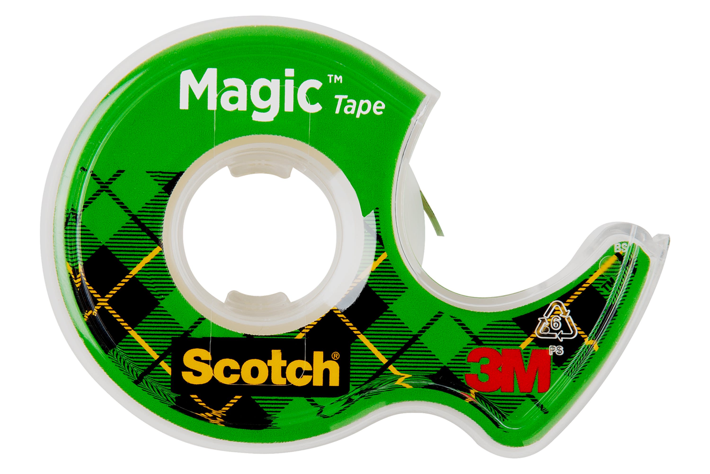 Scotch Magic Tape, Invisible, 4 Tape Rolls With Dispensers - image 3 of 12