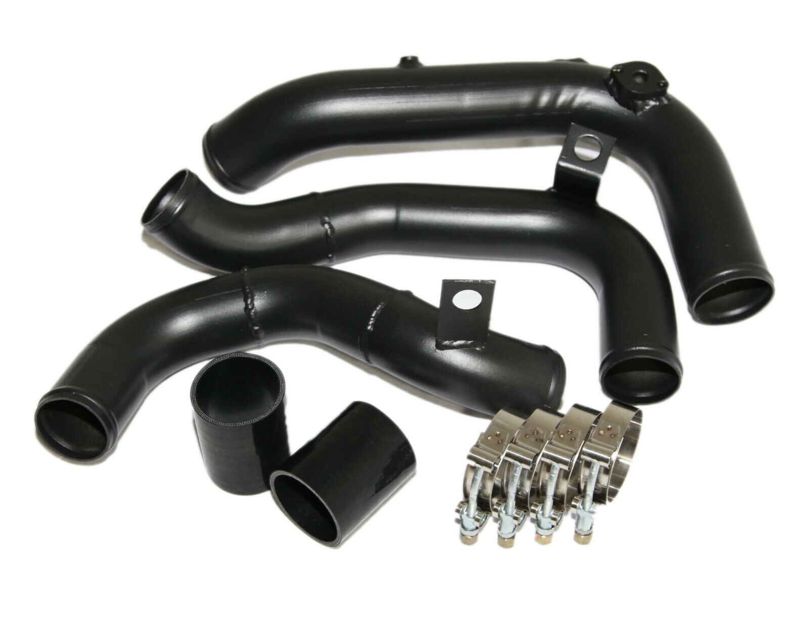 Black Intercooler Pipe Kit for 1317 A3/S3 / Golf GTI R MK7 EA888 1.8T