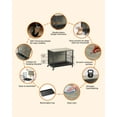 GAOMON Double Door Dog Crate Furniture 38.6" Dog Crate with Removable