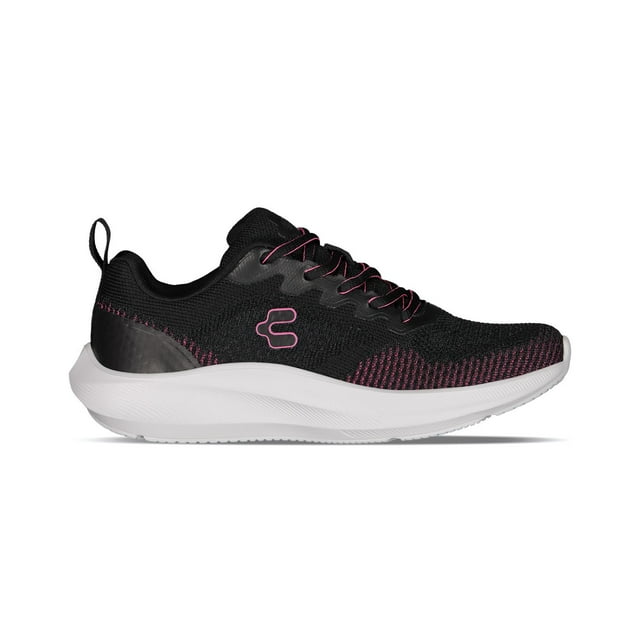 Tenis Mujer CHARLY Transpirable Moderno Textil negro 27