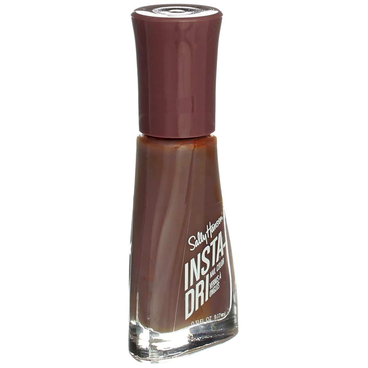 Sally Hansen Insta-Dri Nail Polish Liquid, Slick Slate, 0.31 fl oz (4 pack)