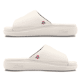 thumbnail image 2 of Unisex ISlide Cream Ohio State Buckeyes Minimalistic Motive Slide Sandals, 2 of 5