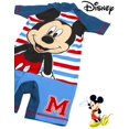 thumbnail image 3 of Traje de baño con diseño de Mickey Mouse de Disney para niños de 4 a 5 años, color azul, 3 of 7