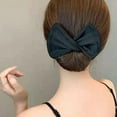thumbnail image 2 of 3 piezas para hacer moños en el pelo, diadema DIY para torcer el pelo, moldeador de moños para niñas y mujeres, 2 of 5