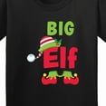 thumbnail image 4 of Inktastic Christmas Big Elf Youth T-Shirt, 4 of 5