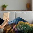 thumbnail image 3 of Landscape Soft Flannel Fleece Throw Blanket, Ireland Outdoors County Clare the Cliffs of Moher West Atlantic Ocean Scenic, Cozy Plush for Indoor and Outdoor Use, 60" x 80", Multicolor, by Ambesonne, 3 of 5