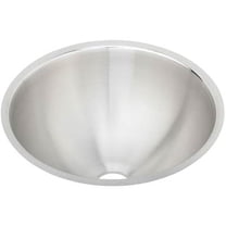 Elkay Asana Stainless Steel 14-3/8" x 14-3/8" x 6", Single Bowl Undermount Bathroom Sink