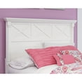 thumbnail image 4 of Ashley Furniture Kaslyn Wood Queen Panel Headboard in White, 4 of 4