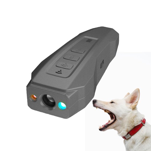 Dispositivo antiladridos EZLIFE ultrasónico con luz LED entrenador portátil para perros I0 S1G3