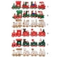 thumbnail image 2 of Tren de Navidad Cateissary decoración camión juguete clásico miniatura color Blanco, 2 of 6