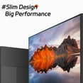 thumbnail image 3 of 24" Gaming Monitor FHD 1080P, 100Hz Refresh Rate, 3ms Response Time, FreeSync, Low Motion Blur, Ultra-Slim Bezel-Less Screen, HDMI/DP, VESA Compatible for PC & Laptop, 3 of 8
