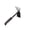 🍒 B_New#5372, variant on Garden Hand Shovel Hoe Tool, Heavy Duty Iron Trowel for Flower Vegetable Planting, Transplanting, Weeding, Black, Ergonomic Handle, 1 Piece