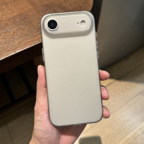 For iPhone 17 Air Ultra Thin Matte Frosted TPU Case, Bare-Hand Feel, Non-Yellowing Material, Simple Luxurious Style,Titanium Gray