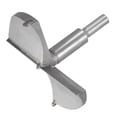 thumbnail image 5 of Forstner Wood Boring Drill Bit 100mm Dia. Hole Saw Carbide Alloy Steel Tip Round Shank Cutting Tools for Plywood Wood, 5 of 5