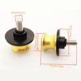 thumbnail image 3 of Motorcycle Accessory Aluminum CNC Motorcycle Swing Arm Sliders Motorcycle Spool Sliders Motorcycle Spools Motorcycle Spool Screw Gold, 8mm, 3 of 5