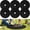 80cm x 80cm - Black, variant on Tree Weed Barrier Mats Permeable Reversible Mulch Rings for Garden Landscaping and Potted Plant Protection 31.5" x 31.5" Black and White 10-Pack