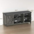 Console for 65 Inch TVs with Media Shelves TV Stand