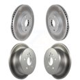 thumbnail image 1 of Genius Front Rear Coated Disc Brake Rotors Kit for Car Toyota Highlander KG-100945, 1 of 9