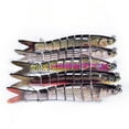 thumbnail image 2 of 8-Segment Jointed Fishing Lure with Hook: Ideal for Bass and Trout,14cm 27g, 2 of 7