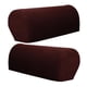 thumbnail image 3 of 2 fundas elásticas para reposabrazos de sofá antideslizantes Café oscuro, 3 of 4