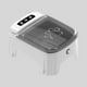thumbnail image 1 of Alimentador de gato automático Alimentador de perros cronometrado recargable Anti Slip Puppy Food Dispenser para gatitos Viajes de alimentos húmedos y Gris, 1 of 8