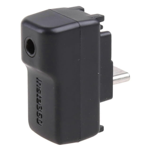 Dual Mic Adapter for Insta-360ONE-X2 Extrenal Microphones USB-C Port.