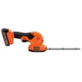 thumbnail image 4 of Cortadora de setos recíproca BLACK+DECKER, 20 V, máx. 3/8 pulgadas, 4 of 8