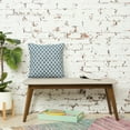 thumbnail image 2 of Bianca Navy Geometric Accent Throw Pillow 18" x 18", 2 of 6
