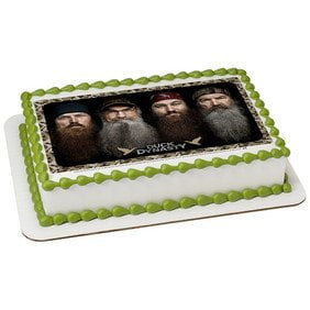 Duck Dynasty Happy Happy Edible Icing IMage (1 4 SHeet) by Whimsical Practicality