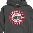 thumbnail image 2 of Farmall Antique Sign - Men's Pullover Hooded Fleece Sweatshirt, 2 of 6