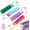 Four-color mixed, variant on Double-Headed Instant Stain Remover Pen, Portable Stain Remover Stick, Portable Dual-Tip Stain Remover Pen for Clothes Spot, Waterless, For Oil Wine and Food Stains, Travel Using