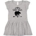 thumbnail image 3 of Inktastic Sister Bear Native Arrow Girls Baby Dress, 3 of 5