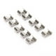 thumbnail image 1 of Clips tipo Z, 100 piezas Clips de acristalamiento de resorte tipo Z Clips de fijación de alambre Z Máxima confiabilidad, 1 of 9
