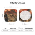 thumbnail image 5 of Honeii 1860s Style American Cowboy Print Square Cushion Cover with Elastic Band & Ties,Sofa Cushion Covers,Furniture Protector for Living Room,Washable Sofa Seat Slipcover-Four Pieces, 5 of 7