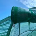 thumbnail image 6 of Outsunny 15' x 7' x 6.5' Walk-in Tunnel Hoop Greenhouse, Green House with Polyethylene PE Cover, Steel Frame, Roll-Up Zipper Door & Windows for Flowers, Vegetables, Tropical Plants, Green, 6 of 9