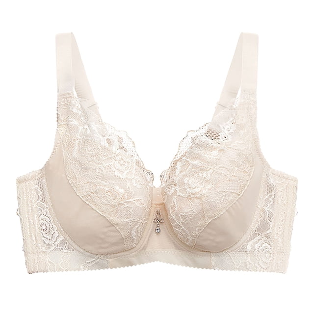 Dsscvnef Bras for Women Women with Steel Rings Large Size Thin Underwear Bra No Sponge Up Support Adjustable Underwear Bras for Women 36c Strapless Bra Women