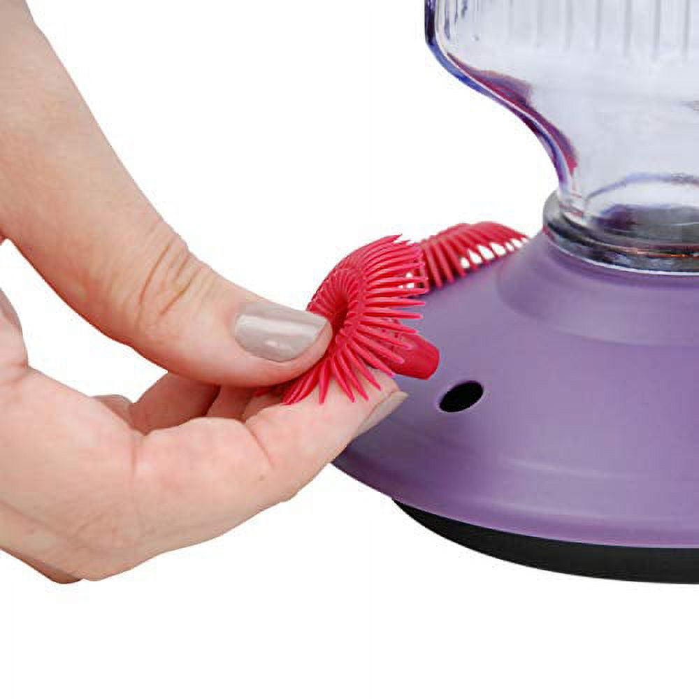 Perky-Pet Lavender Field Top-Fill Glass Hummingbird Feeder