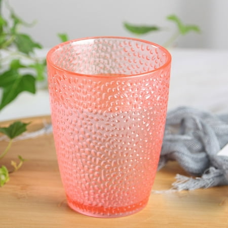 

GLFILL Bar Acrylic Juice Glass 500Ml Colorful Diamond Water Glass