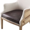 thumbnail image 3 of DeeHome George - Wingback Accent Chair - Two Tone, 3 of 5