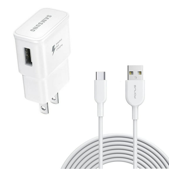 Type-C Fast Home Charger for T-Mobile REVVL 7 5G - 6ft USB Cable Quick Power Adapter Travel