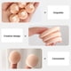 thumbnail image 2 of 5 mini borlas de maquillaje flocadas para el cuerpo, suministros de maquillaje para mujeres, 2 of 8